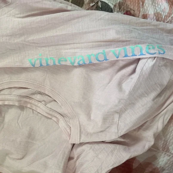 Vineyard Vines Long Sleeve Tee Shirt Pink Size Small - Picture 4 of 4